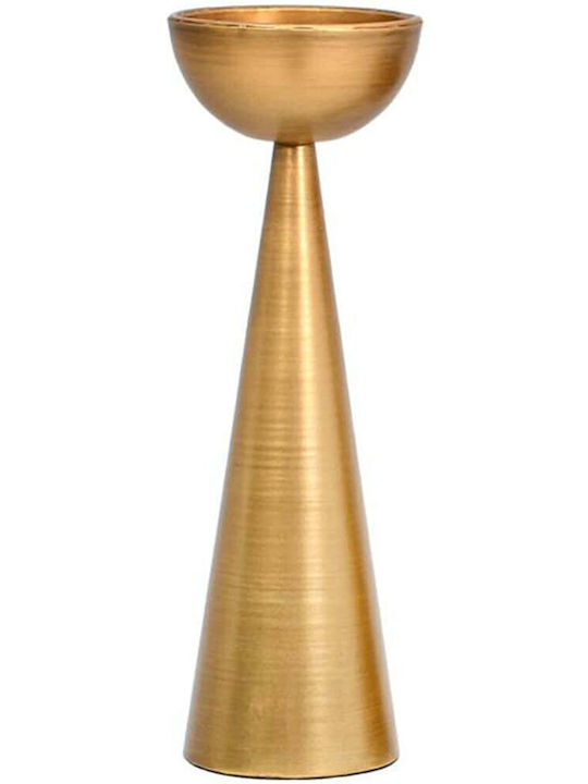 Fylliana Candle Holder Metal in Yellow Color 10...