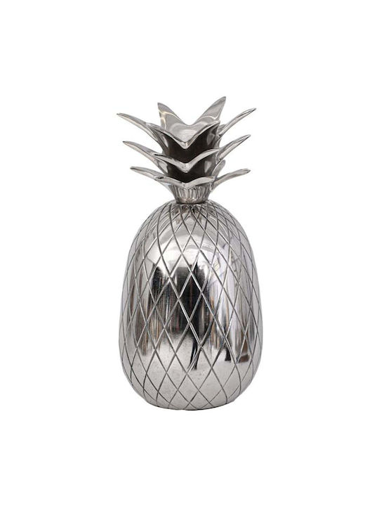 Διακοσμητικός Ανανάς 947-225-040 9x9x17cm Nickel Μέταλλο