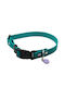 Hundehalsband Hexa Farblich Verstellbares Wasserdichtes Hundehalsband Bailu M 30 45 Breite 2cm Blau-Grün