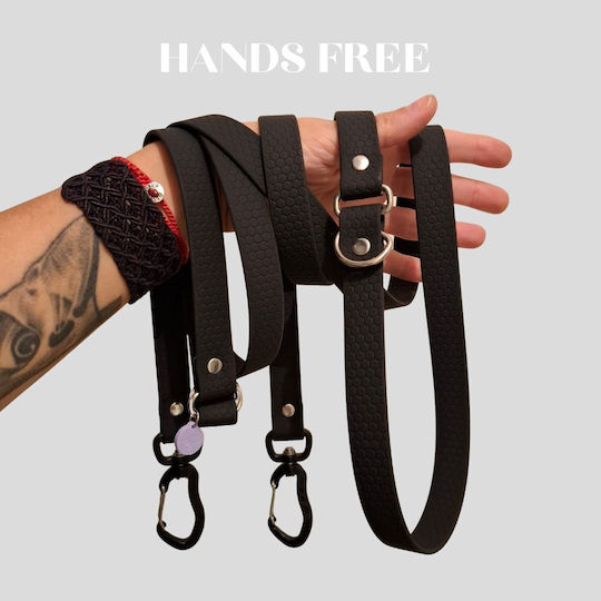 Bailu Foldable Dog Leash/Lead Strap in Black color