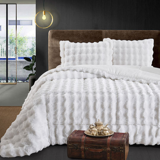 Beauty Home Duvet Cover Semi-double 180x240cm White