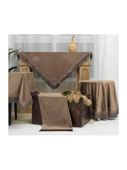 Liolios Home Tablecloth Cappuccino 160x260cm