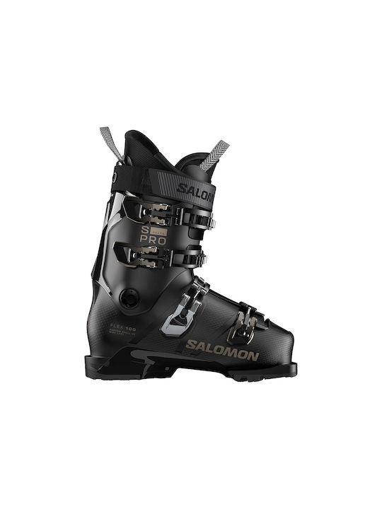 Salomon S Pro Herren Skischuhe Schwarz