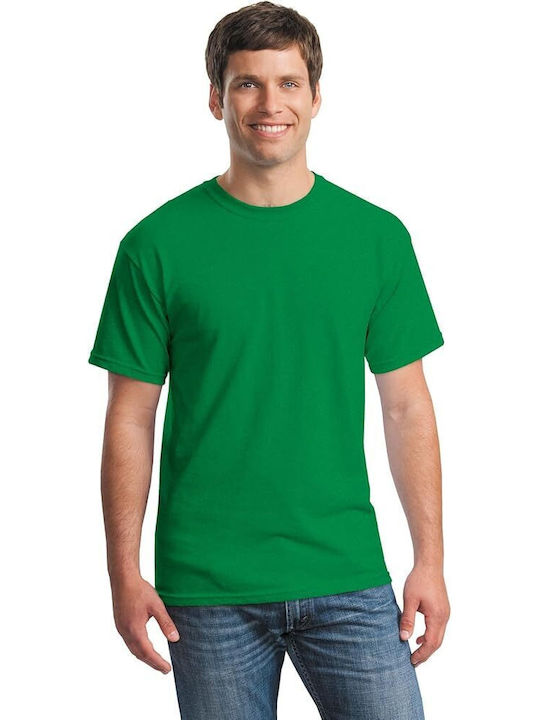Gildan Ανδρικό Διαφημιστικό T-shirt Κοντομάνικο Antique Irish Green