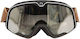 By City Motorrad-Reitbrillen Fahrer Schutzbrille Roadster Goggle Schwarz