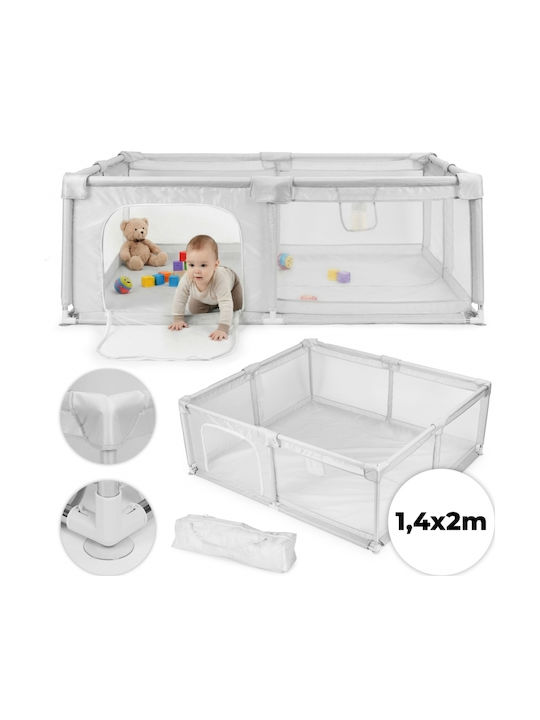 Ecotoys Babybett & Laufgitter 200x140cm
