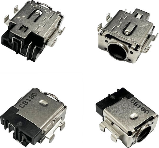 Dc Power Jack Socket for Asus Vivobook Pro 15 P6500cze K3500 Km3500 N3500qc Nx3500 K6500 K6500z K6500zc K6500ze M6500 N6500 M3500 M3500q M3500qa M3500qc 4.5mm*3.0mm Extra Info