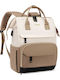 Lovevook Tasche Rucksack für Laptop in Beige Farbe MB2046