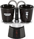 Bialetti Μπρίκι Espresso 2cups Ασημί