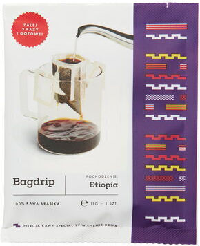 Filterkaffee Äthiopien Bagdrip Gemahlen 1x11gr