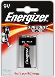 Energizer Energizer Power Μπαταρία Αλκαλική 9v 12t