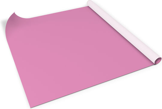 Decorative Matte Sticker Surface Protection Furniture Soft Pink 100x50 Cm