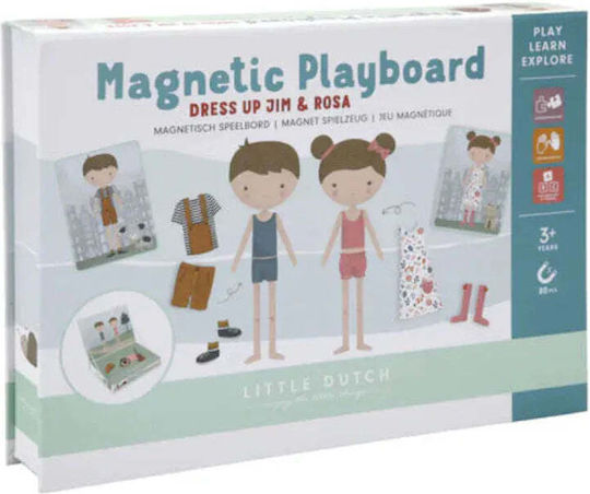 Little Dutch Magnetic Construction Toy Jim For Children 3+ Years