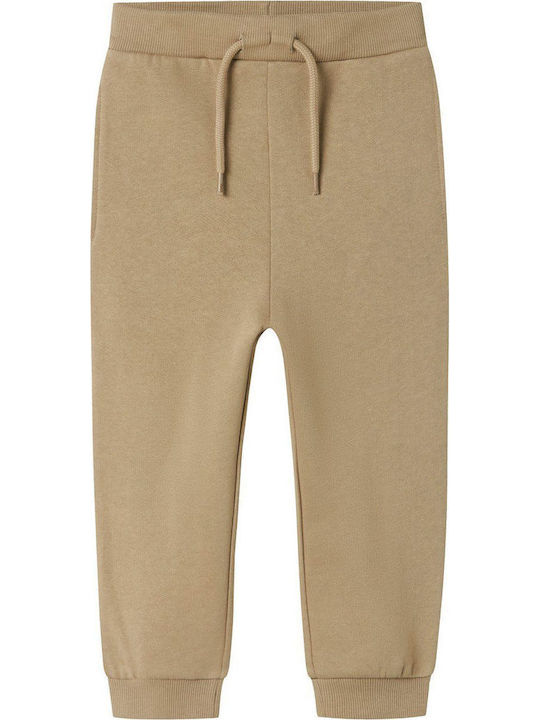 Name It Детско Долнище на Анцуг Бежово Beige