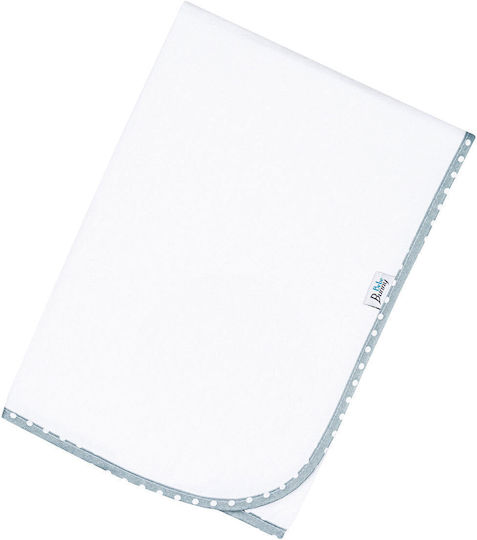 Bunny Bebe Flannel Swaddle Wrap Gray 90x90cm.