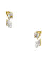 Loisir Earrings made of Steel Gold Plated with Stones