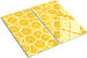 Glass Kitchen Cutting Board Print Tempered Glass Lemon Slices 2x30x52 Cm
