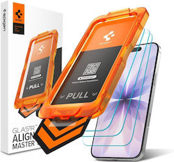 Spigen Alm Glas.tr Slim 3-pack Iphone 17 Clear Spigen Alm Glas.tr Slim 3-pack Iphone 17 Clear