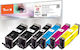 Peach Compatible Inkjet Printer Ink Package Canon PI-5/CLI-8 450 Pages Multiple (Color) 1pcs