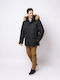 Winter Jacke Parka Wasserdicht und Winddicht Black