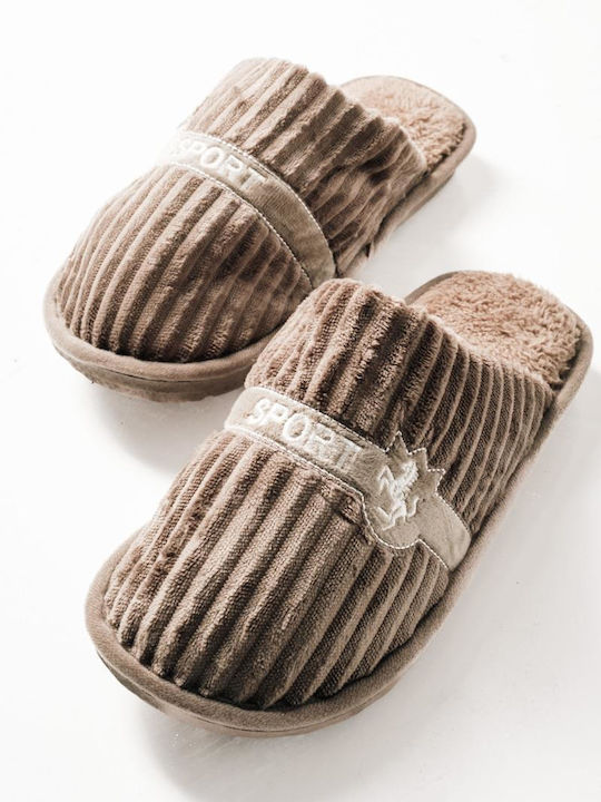 The Shoemart Men's Slipper Brown