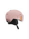 Salomon Men's Helmet for Ski & Snowboard Pink