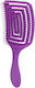 Salon Tech Bürste Haare Lila
