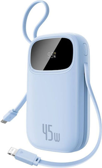 Baseus EnerFill FC31 Qpow 3 Power Bank 10000mAh 45W Ladeleistung / Schnellladung Galaxy Blau