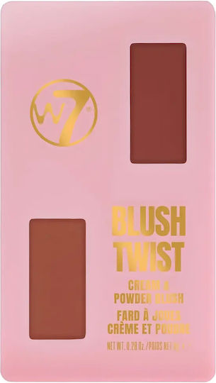 Blush Twist Duo Blusher No More Fights W7