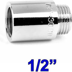 Προσθήκη 1/2" Μήκος 15mm 02757