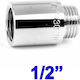 Προσθήκη 1/2" Μήκος 40mm 02761