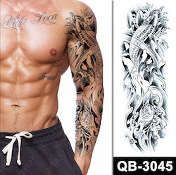 Temporary Tattoo Sleeve Qb-3045