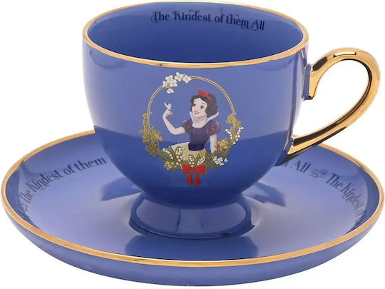 Ceramic Disney Princess Snow White Tea Cup and Saucer 200ml