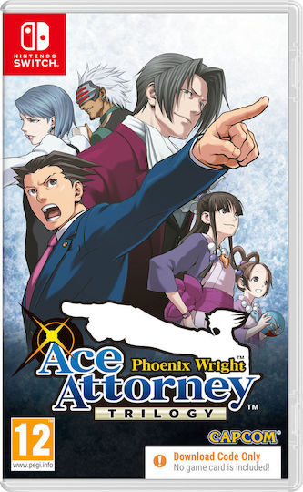 Phoenix Wright: Ace Attorney Trilogy (Code In A Box) Switch Game
