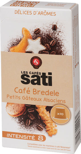 Sati Cafe Capsule Espresso Compatibile cu Mașina Nespresso 10capace