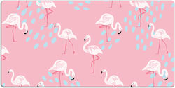 Desk Pad Keyboard Mouse Organization Flamingo 9...