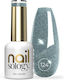 Clavier Nailsology Hybrid Varnish Glitter 124 Sea Life Blue 8ml