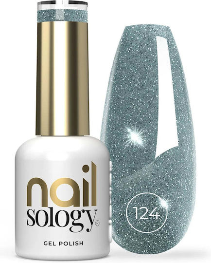 Clavier Nailsology Hybrid Varnish Glitter 124 Sea Life Blue 8ml