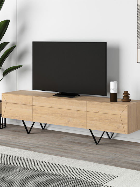 Телевизионно Мебелче Jacomen Sapphire Oak Д160xДл35xВис43см