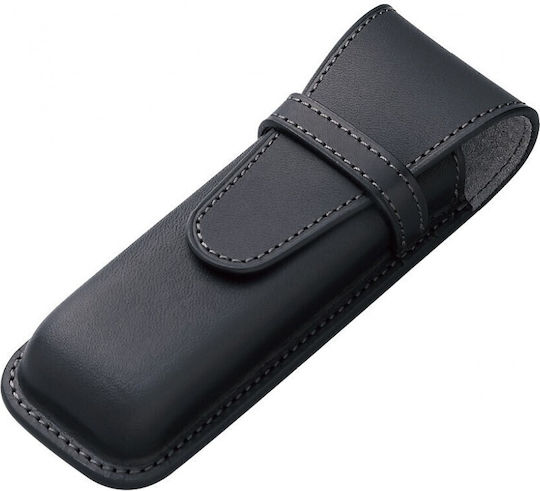 Pilot Somes Pen Black Leather Case 2 Pens Sls2-11-b 4902505643460