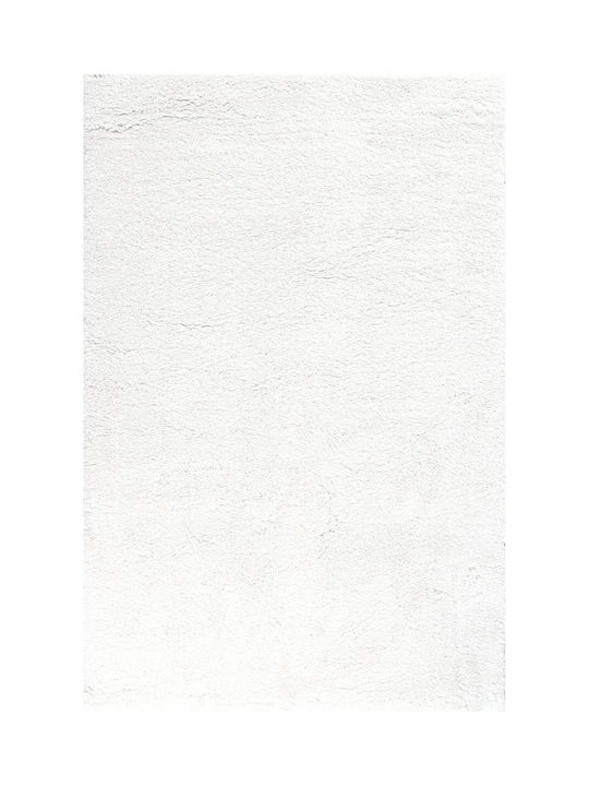 Balsan 1001 Σετ Shaggy Χαλιά Κρεβατοκάμαρας White P621674 3τμχ