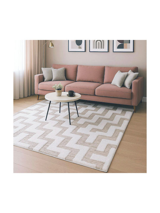 Beauty Home Puffy 9657 Modern Bedroom Rugs Set Beige BH390681 3pcs