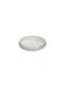 Authentic Serving Bowl Round Ceramic Blue with Diameter 22cm 4pcs
