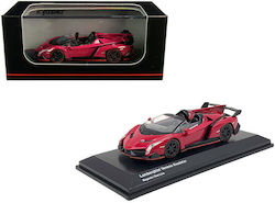 Machetă Auto Lamborghini Veneno Roadster Magenta 1:64 Kyosho