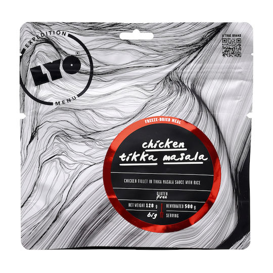 LyoFood Chicken Tikka Masala Έτοιμο Γεύμα με Κρέας / Ρύζι 500gr - 3 Έτη