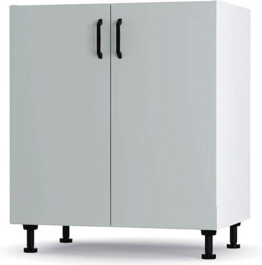 Modest Sink Cabinet Gray 60x48x82cm