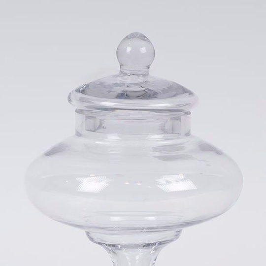 Süßigkeiten Gläser Glas mit Deckel 28x28x34,5cm Transparente