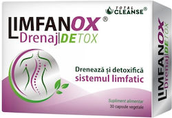 Dietary Supplement Limfanox Drainage Detox Total Cleanse By Cosmo Pharm 30 Capsules