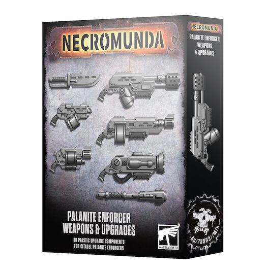 Warhammer Necromunda Palanite Enforcer Waffen & Upgrades 301-58