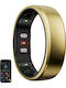 RingConn Gen 2 Smart Ring 17.12mm with Heart Rate Monitor Gold